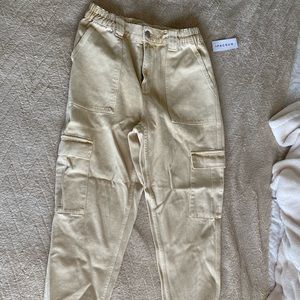 Tan Cargo Pants
